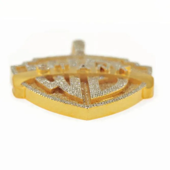 CUSTOM DIAMOND WB STANK PENDANT