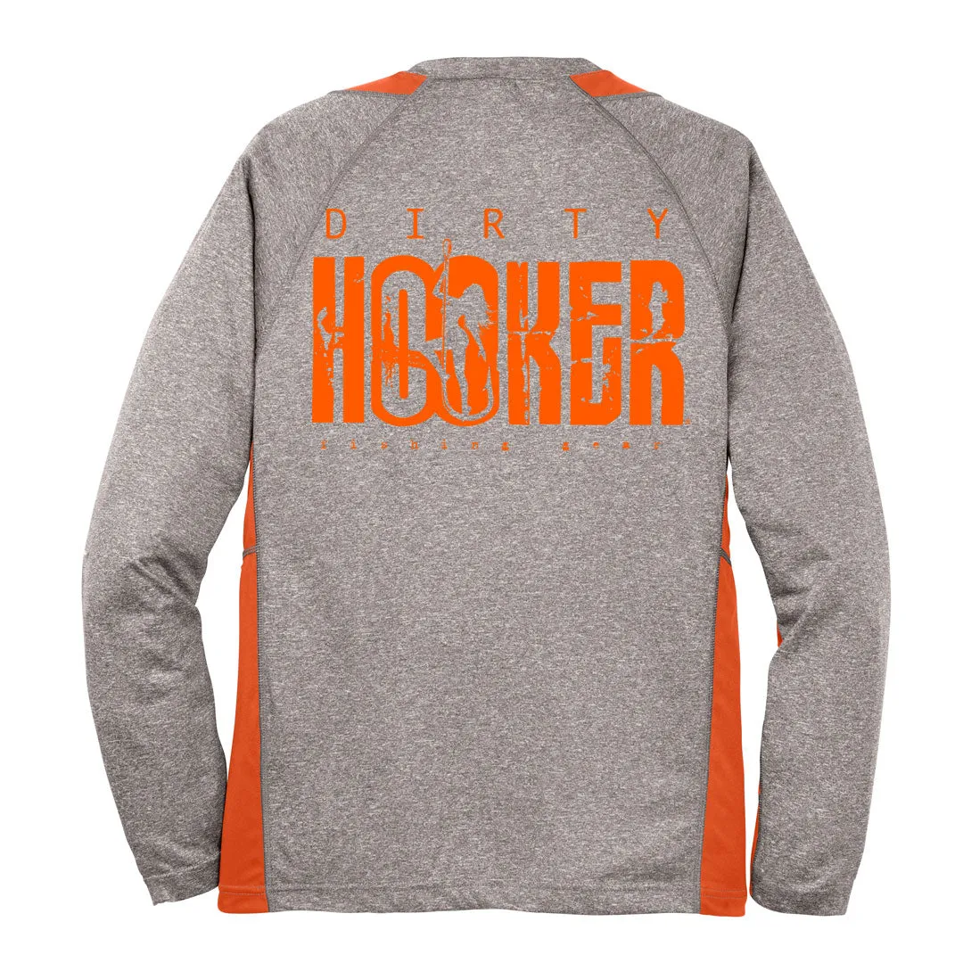 Dirty Hooker Classic Orange Premium 2-Tone Dry Fit - CLOSEOUT