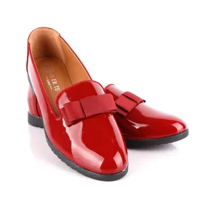 Geerte Corporate Wetlips Cover Maroon Flat Shoe