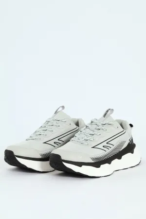 Komodo Lace Up Trainer - Grey