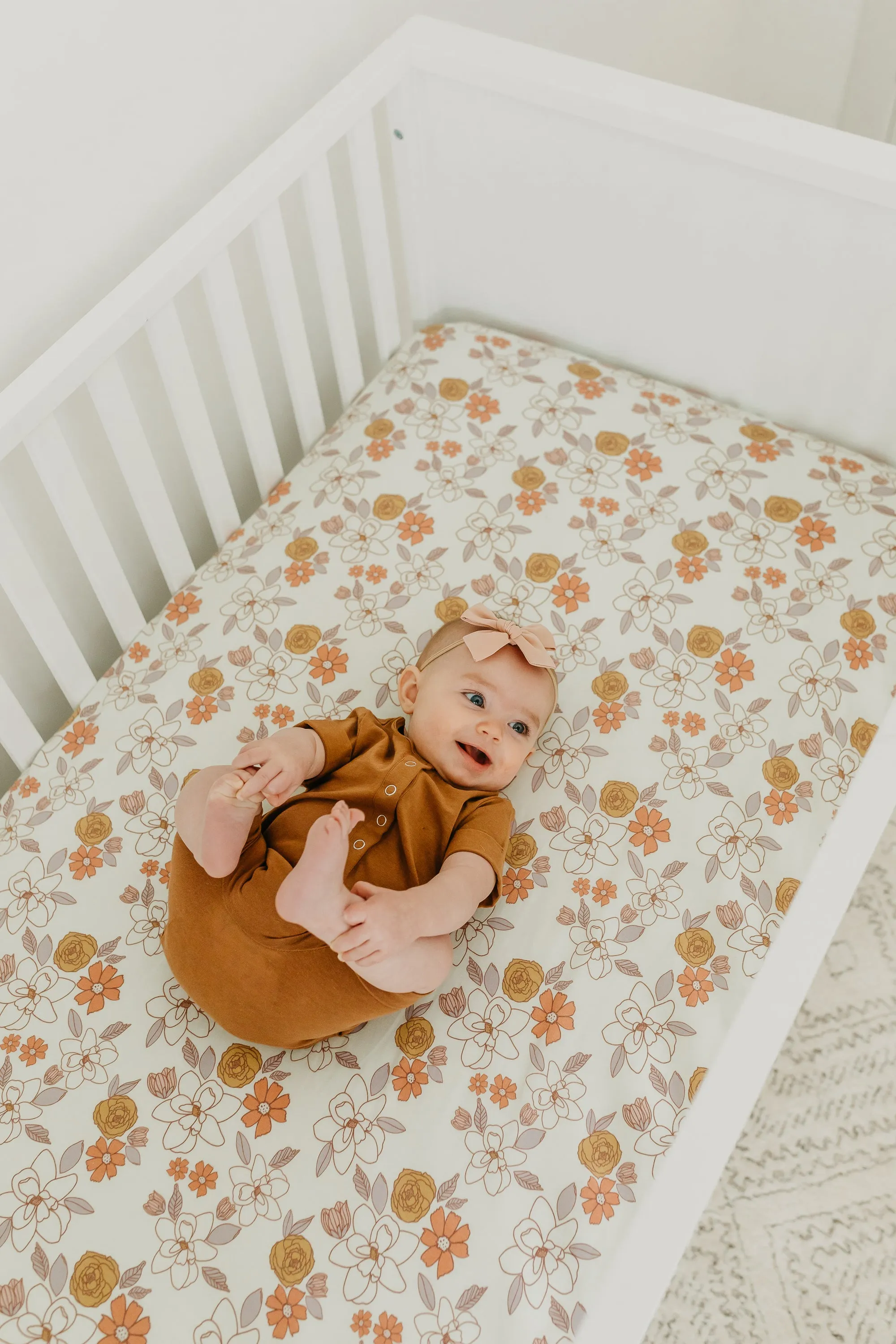 Premium Knit Fitted Crib Sheet - Ferra