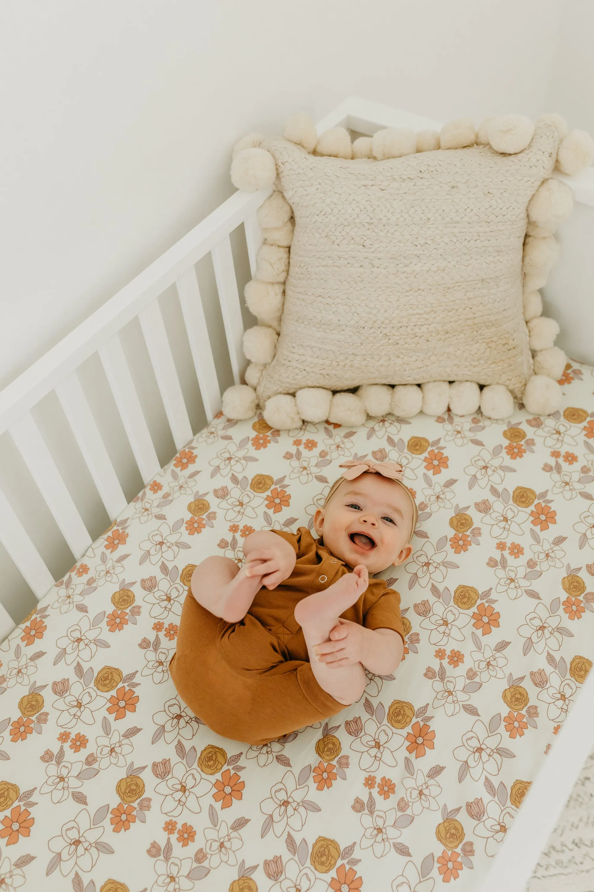 Premium Knit Fitted Crib Sheet - Ferra