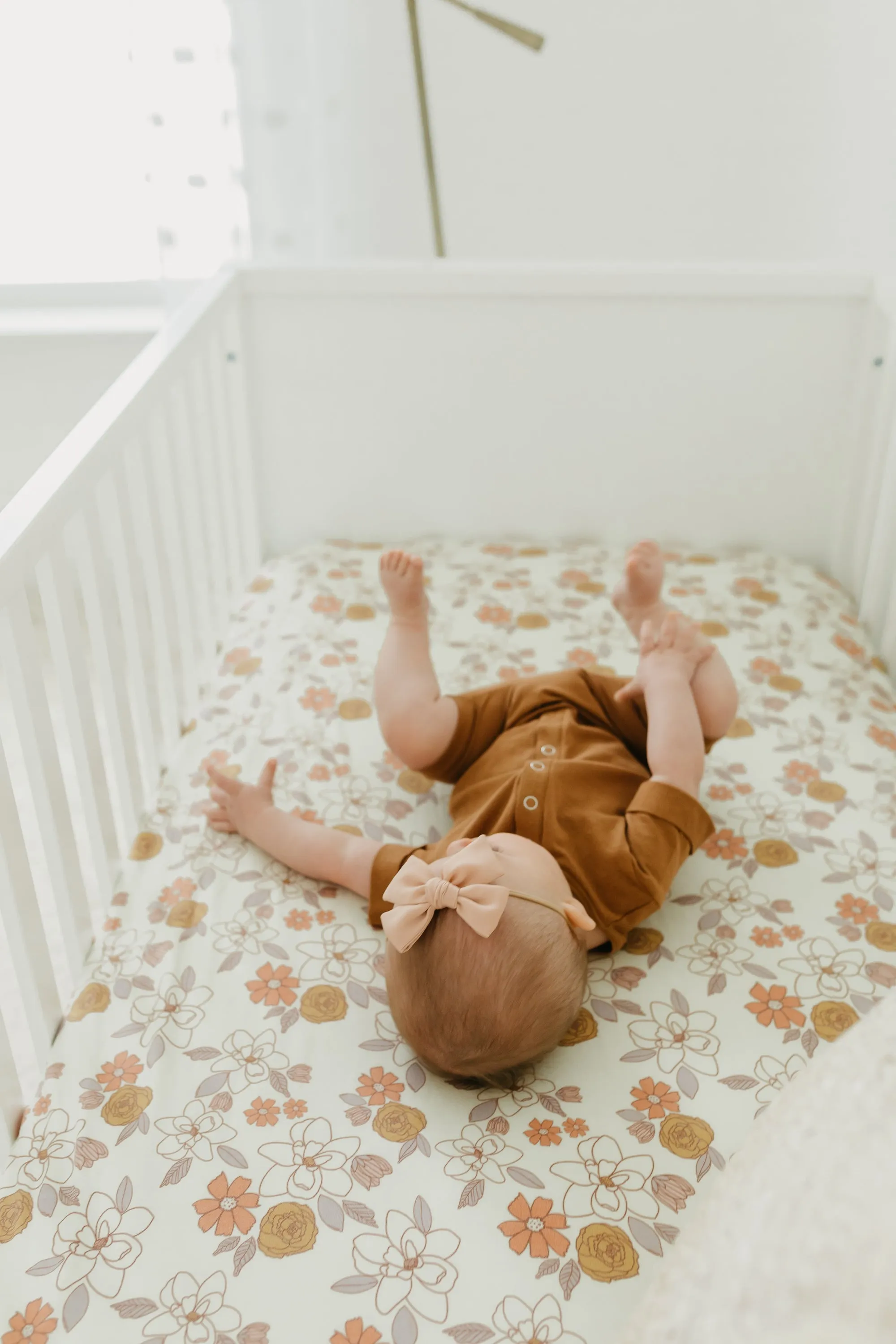 Premium Knit Fitted Crib Sheet - Ferra