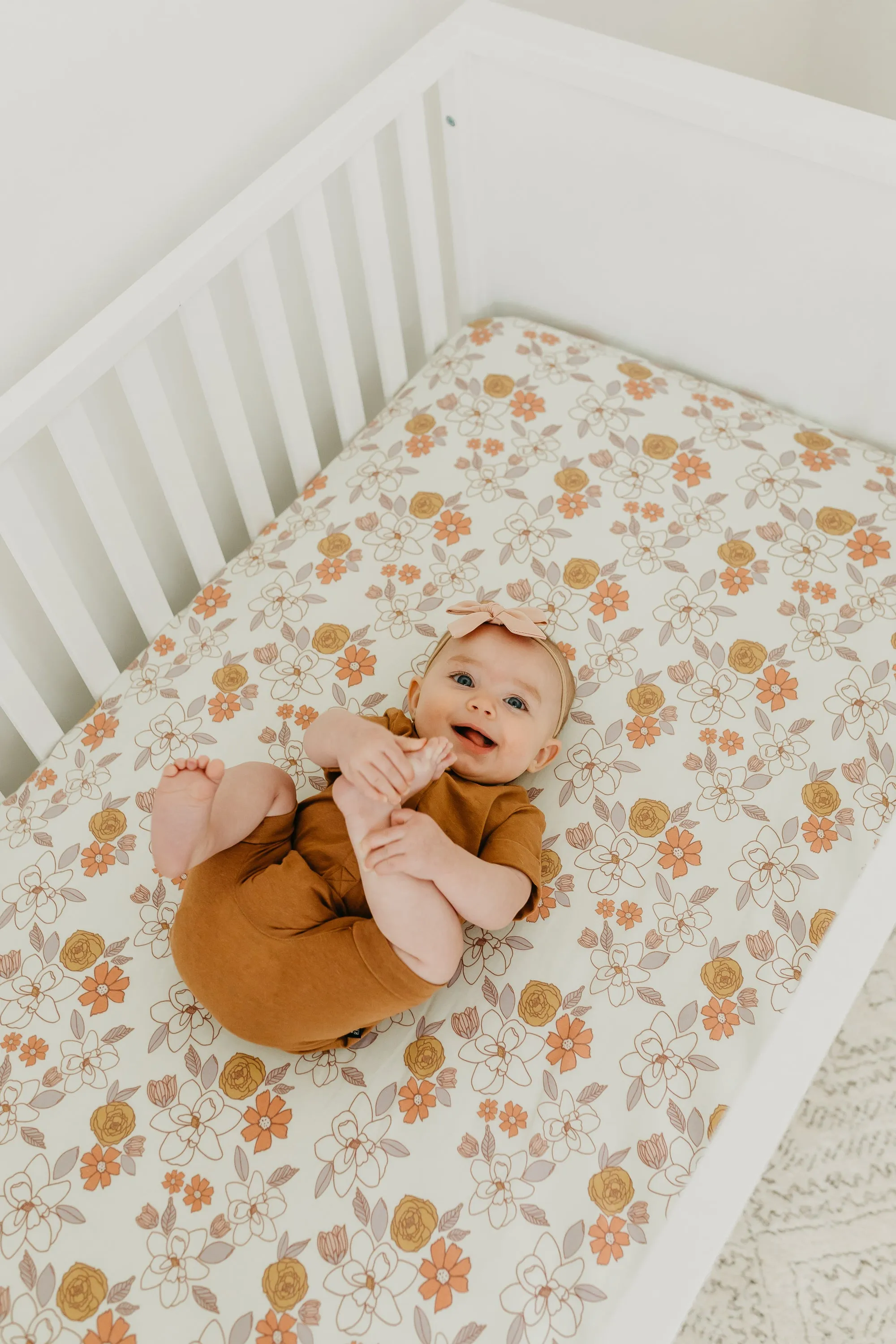 Premium Knit Fitted Crib Sheet - Ferra