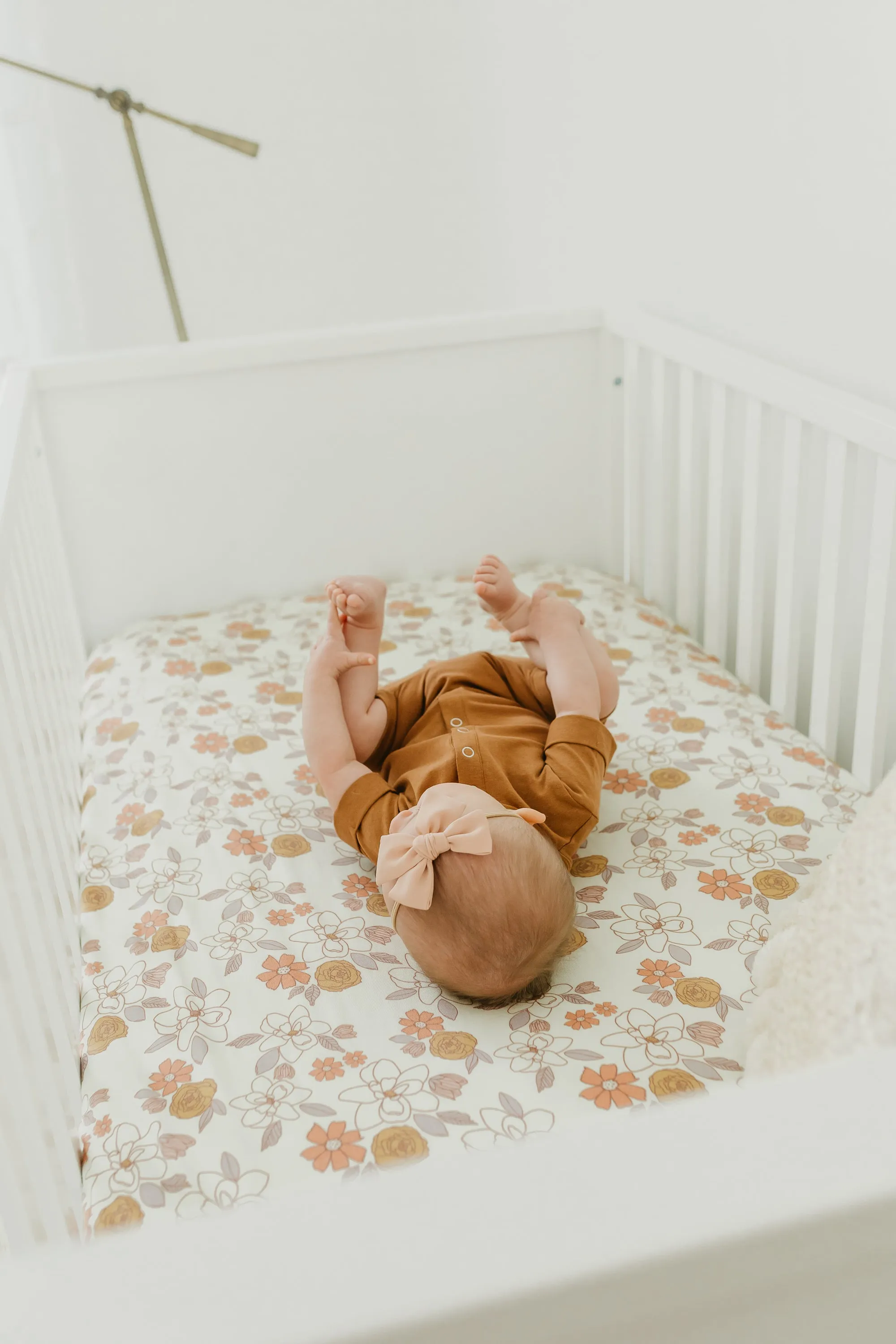 Premium Knit Fitted Crib Sheet - Ferra