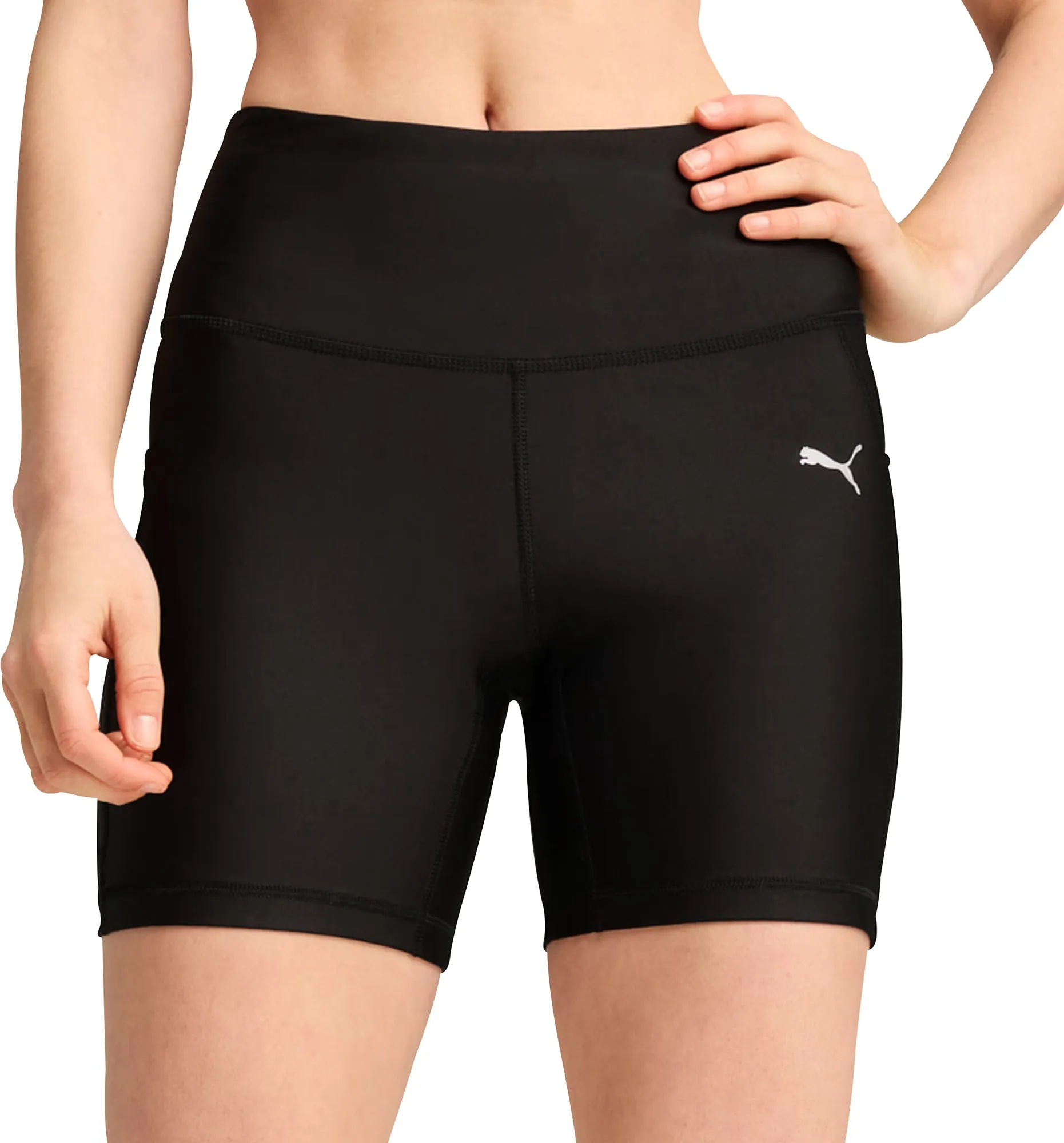 Puma Velocity 5 Inch Womens Short Running Tights - Black