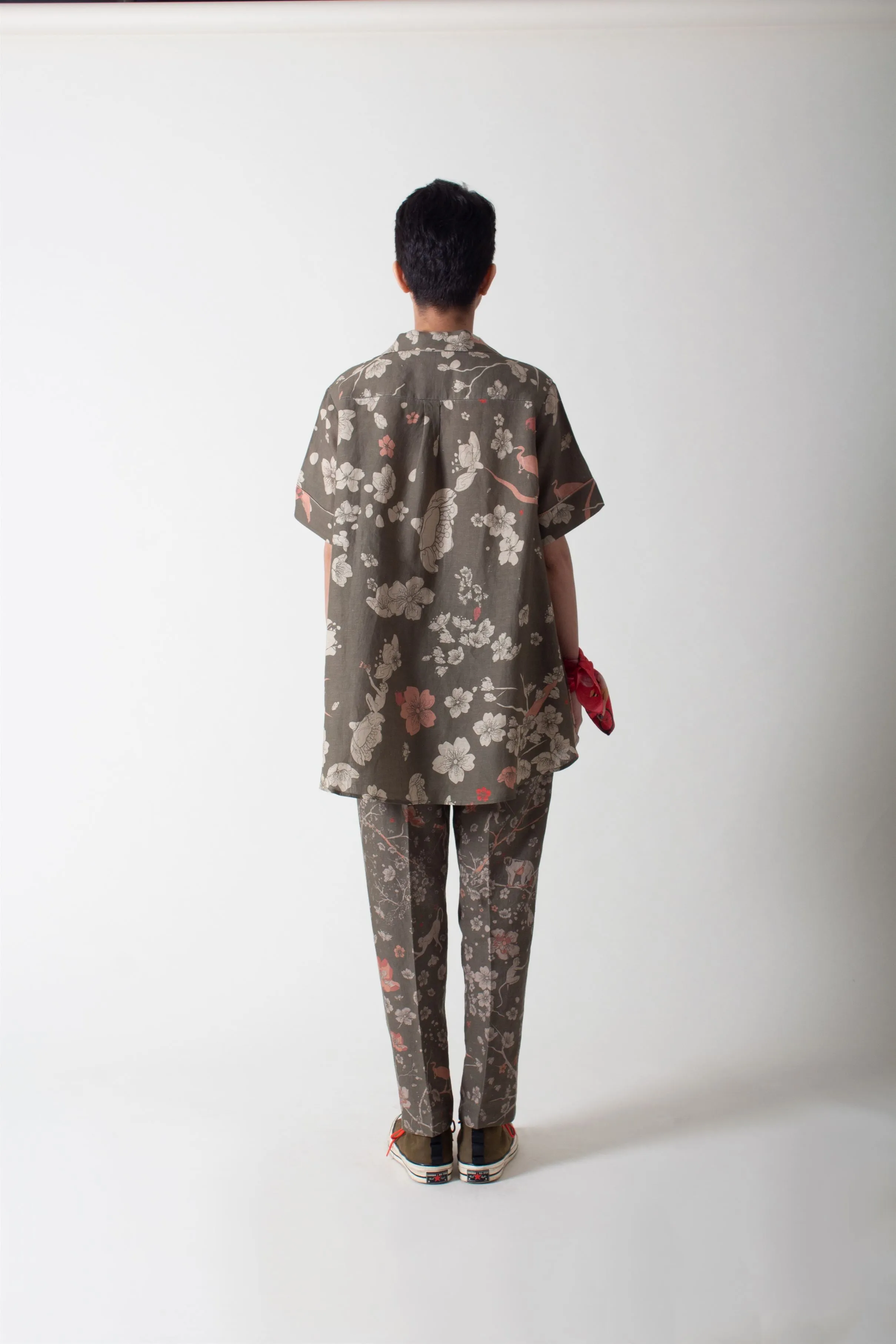 SUKETDHIR   I   Trouser   I   Forest Blossom Print    I   WP103LI39