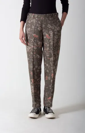 SUKETDHIR   I   Trouser   I   Forest Blossom Print    I   WP103LI39