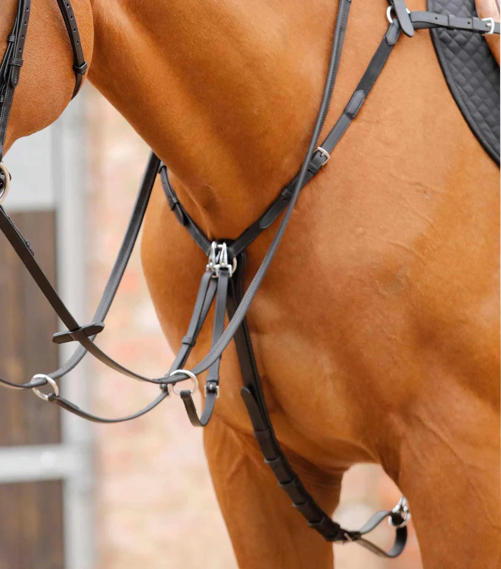 Valbrona Performance Breastplate Black